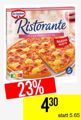 Dr. Oetker Pizza Ristorante Prosciutto 330 g tiefgekühlt