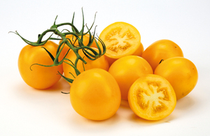 Tomaten Rispen gelb kg