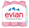 Evian 6 x 1   Liter