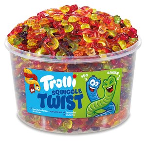 Trolli Squiggle Twist 150 Stück