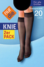 Knie schwarz one Size