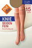 Knie Seidenfein bronze one Size