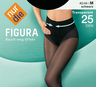 Figura Strumpfhose Schwarz Gr. M