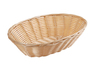 Brotkorb Poly oval beige 23x15x6.5cm