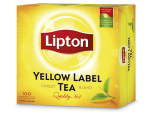 Lipton Schwarztee einzeln verpackt 100 Beutel