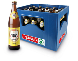 SPAR Lager Bier 20 x 5 dl  (Harass + Depot)