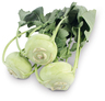 Kohlrabi Stück