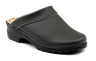 Clog schwarz mit hohem Absatz Gr. 36-46