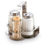Menage 3-teilig für Salz, Pfeffer und Zahnstocher