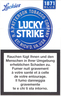 Lucky Strike Amber Box 1 Packung