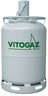 Vitogaz Füllung Gas Stahlflasche 5 kg