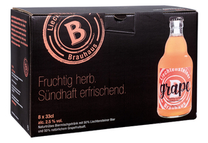 Brauhaus Grape Naturradler 8 x 3.3 dl