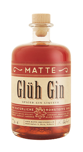 Berner Matte Glüh Gin 20% 5 dl