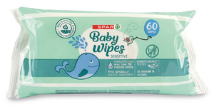 SPAR Babyfeuchttücher Sensitive 60 Stück