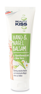 Beauty Kiss Hand-& Nagelbalsam Kamille & Aloe Vera 125 ml